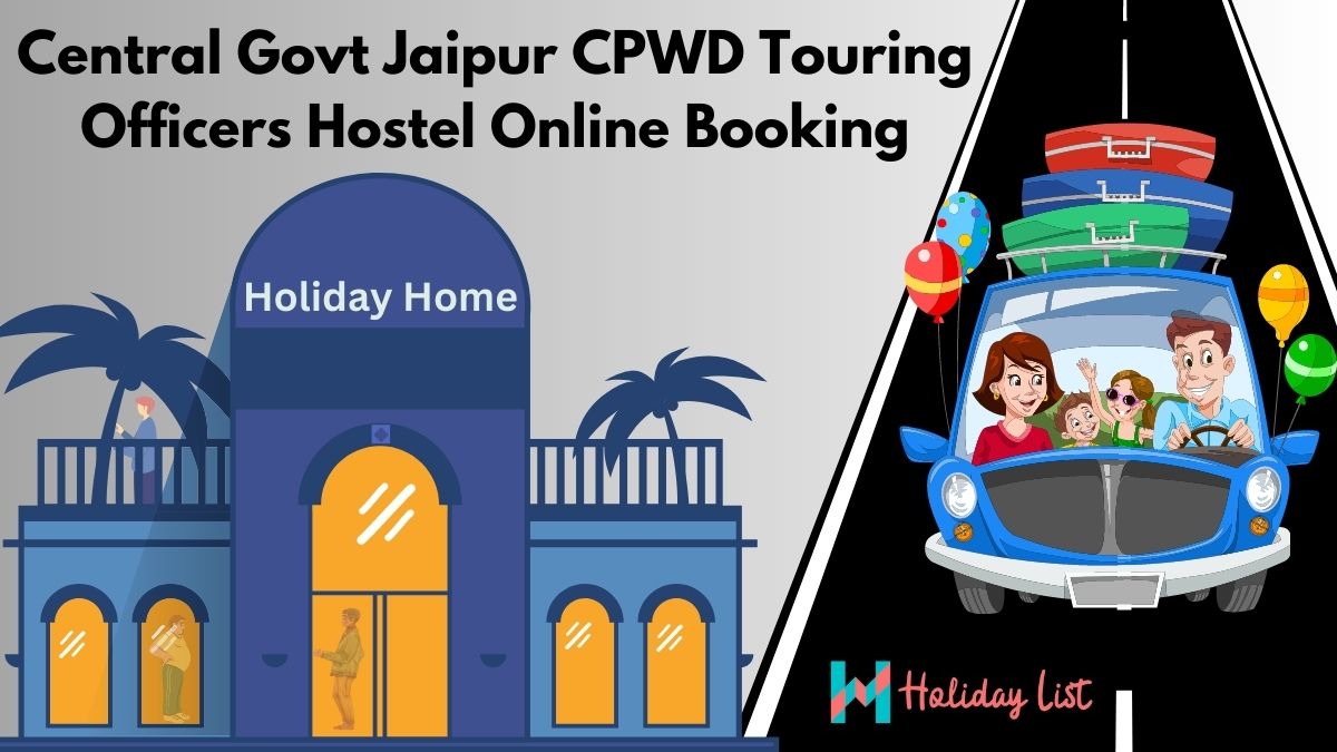 Central Govt Jaipur Rajasthan Cpwd Touring Officers Hostel Online