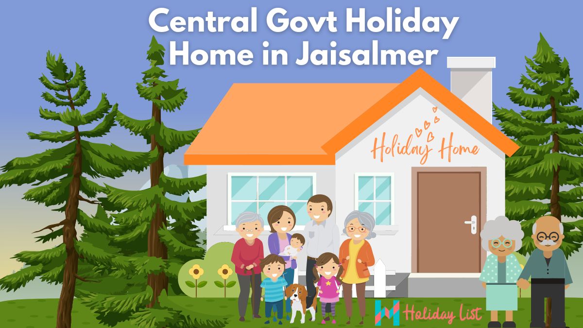 Central Govt Holiday Home in Jaisalmer