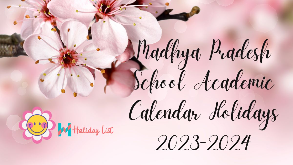 MP School Academic Calendar Holidays 2023-24