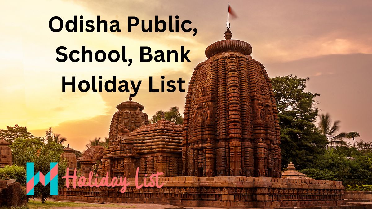 Odisha Public, School, Bank Holiday List Holiday List India