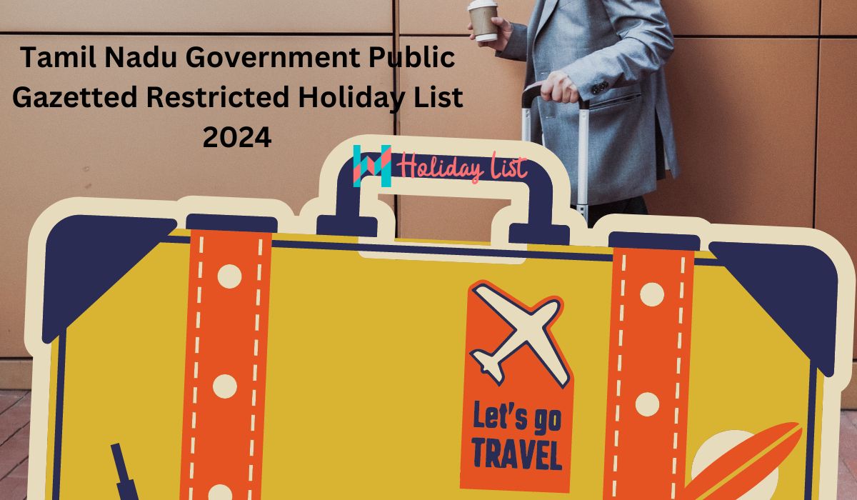 Tamil Nadu Public Holiday List 2024 PDF Holiday List India